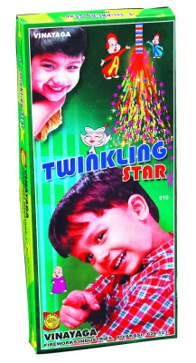 4" Twinkling Star