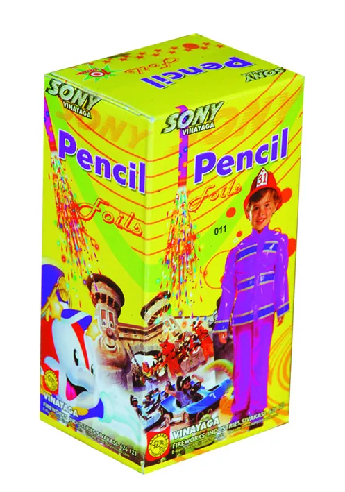 7" Fire Pencil Foils